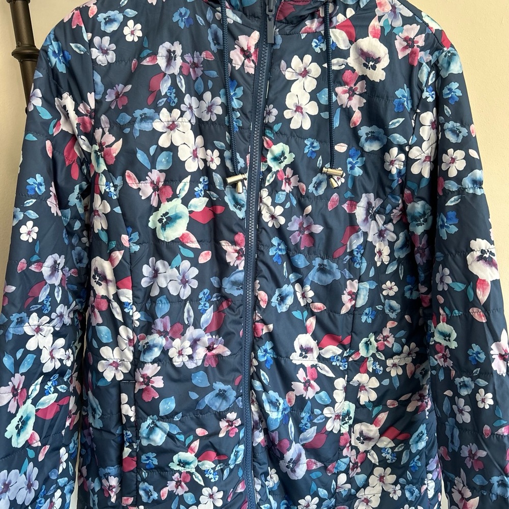Women’s Cotton Traders reversible puffer jacket size 16 UK/12 US